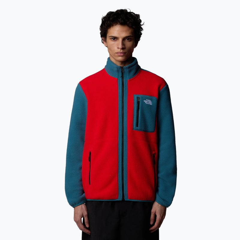 Мъжки суитшърт The North Face Yumiori Full Zip high risk red/ mallard blue