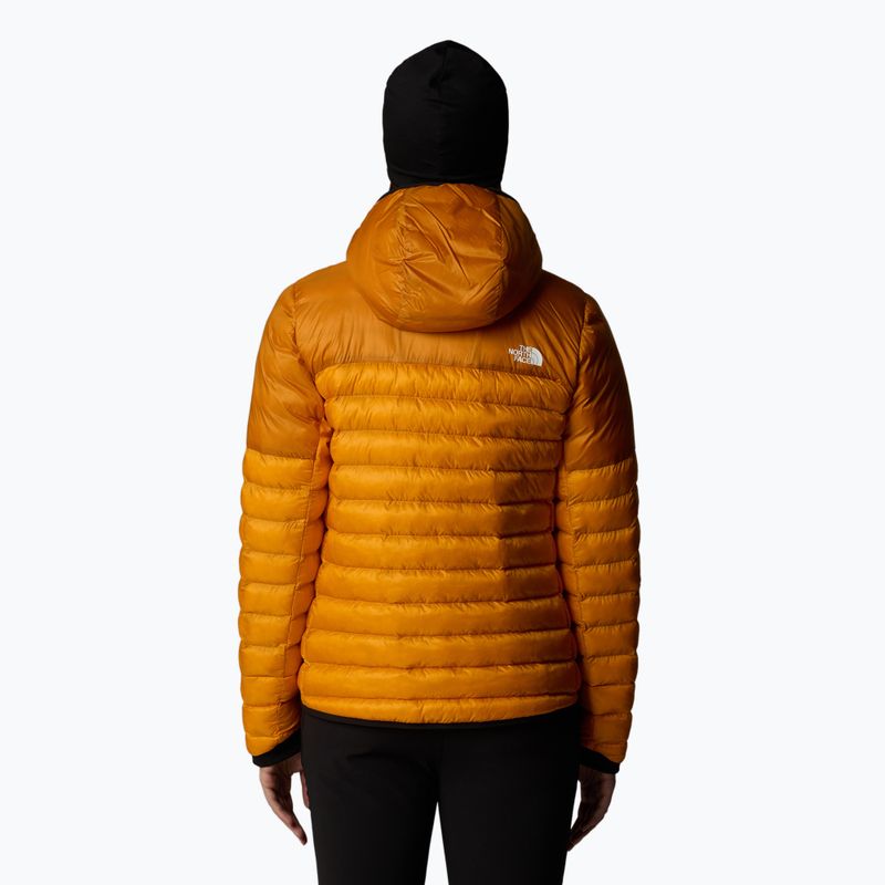 Дамско пухено яке The North Face Terra Peak Hoodie apricot glaze / iron citrus 3