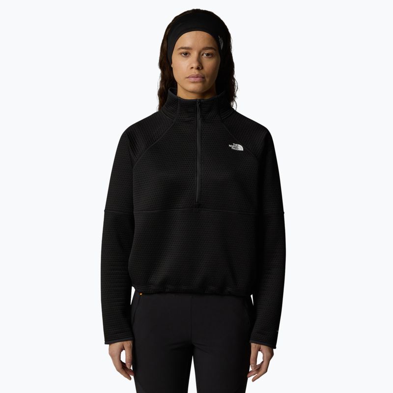 Дамски трекинг суитшърт The North Face Vertical Thermal 1/4 Zip black