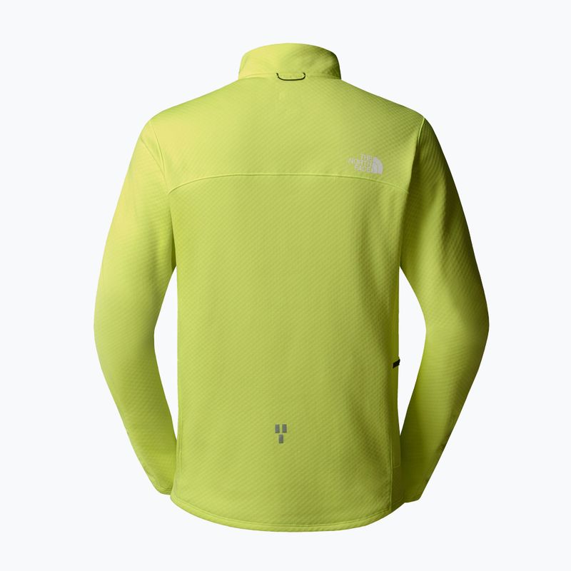 Мъжки суитшърт за бягане The North Face Winter Warm Pro 1/4 Zip fireflow yellow 2