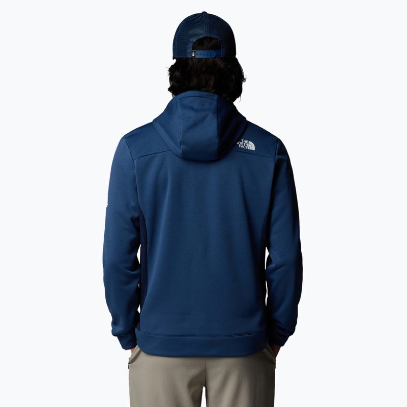 Мъжки суитшърт The North Face Mountain Athletics Full Zip Fleece shady blue/ summit navy  navy 3