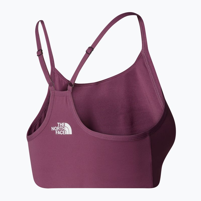 Сутиен за тренировка The North Face Flex midnight mauve 5