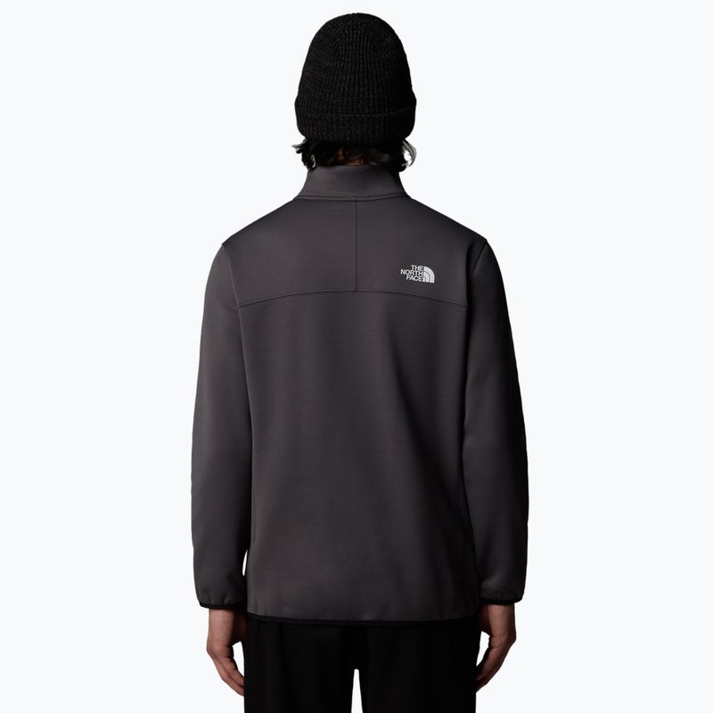 Мъжки суитшърт The North Face Crest 1/4 Zip anthracite grey/ black 3