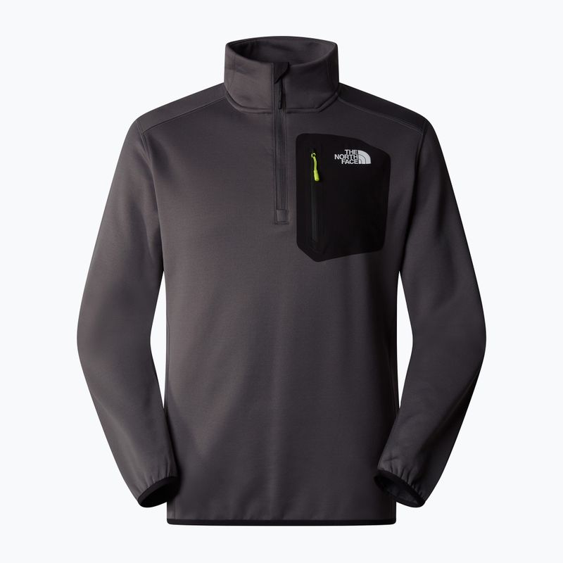 Мъжки суитшърт The North Face Crest 1/4 Zip anthracite grey/ black 4