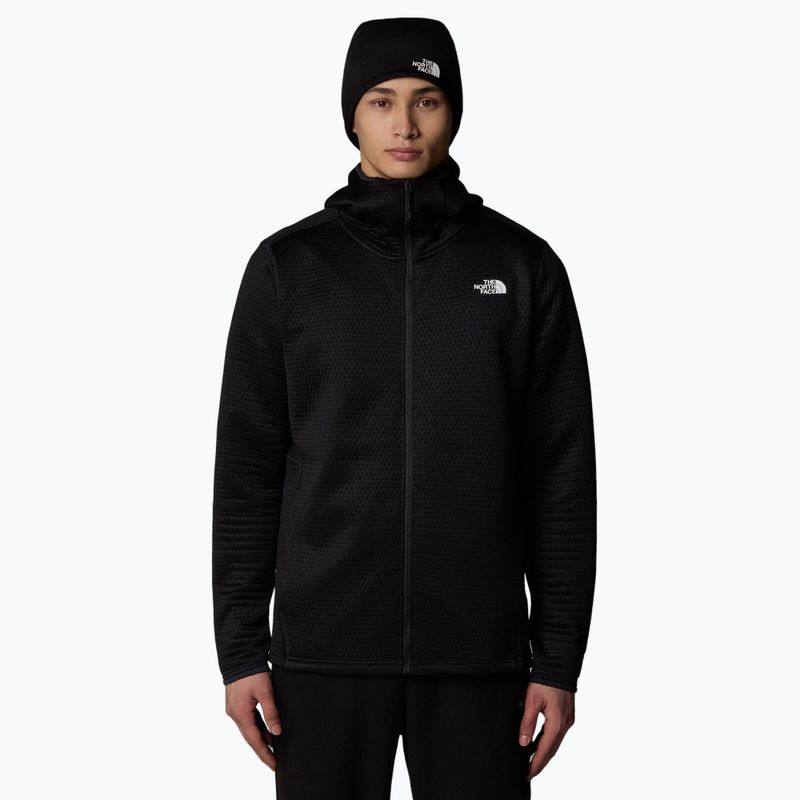 Мъжки трекинг суитшърт  The North Face Vertical Thermal FZ Hoodie black