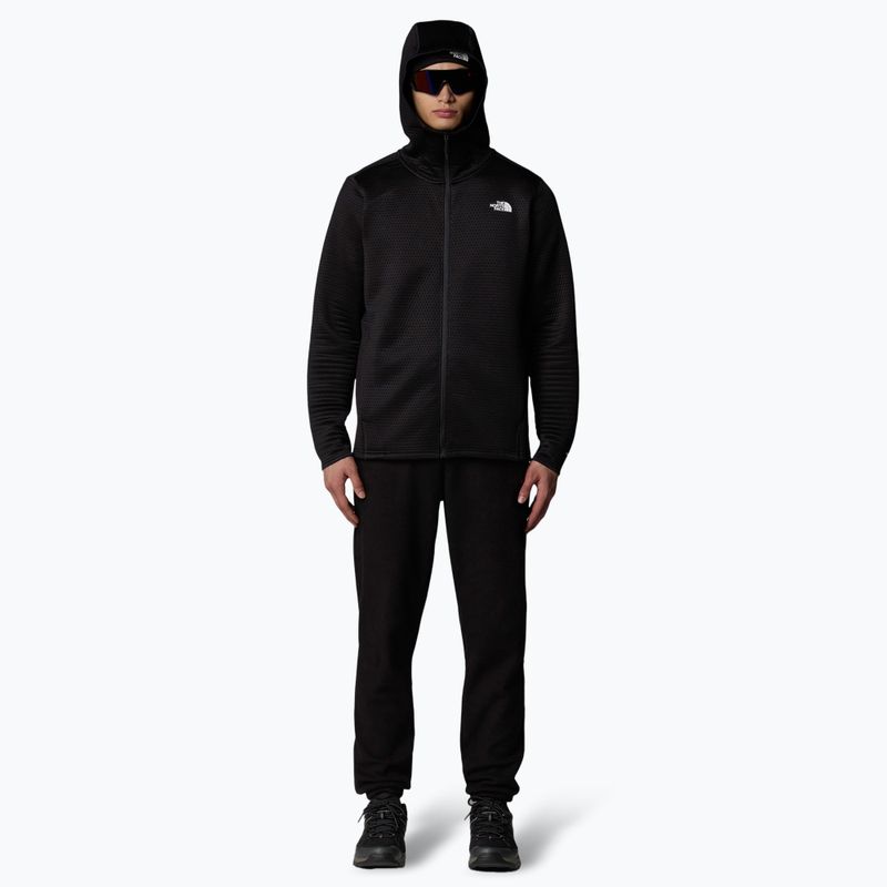 Мъжки трекинг суитшърт  The North Face Vertical Thermal FZ Hoodie black 2