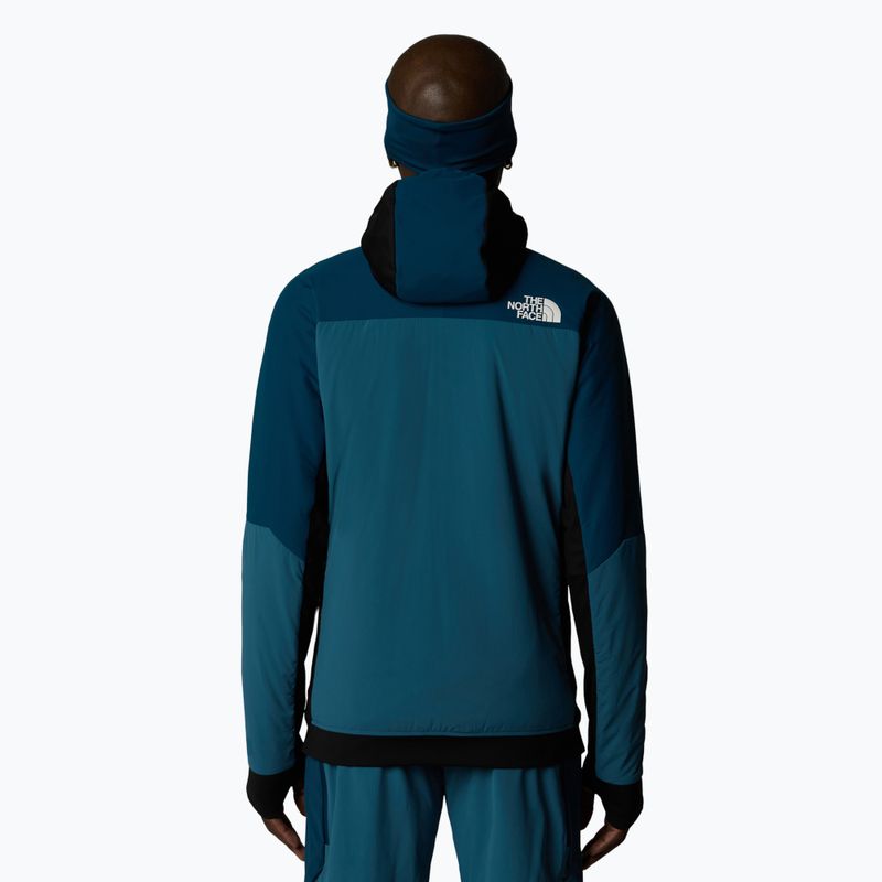 Мъжко хибридно яке The North Face Binntal Hybrid Ventrix Hoodie mallard blue/midnight 3
