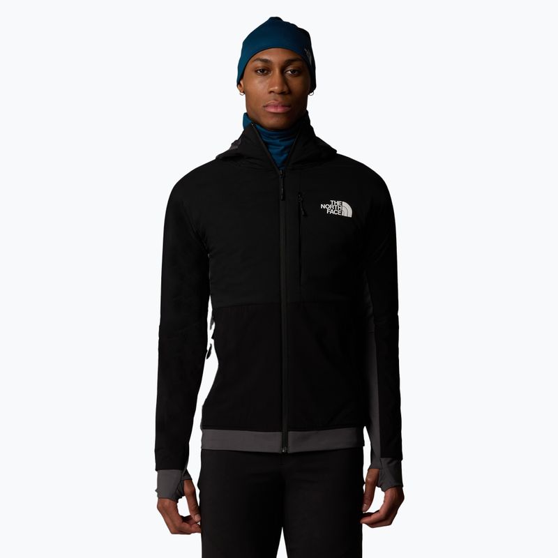 Мъжко хибридно яке The North Face Binntal Hybrid Ventrix Hoodie black/black/ant
