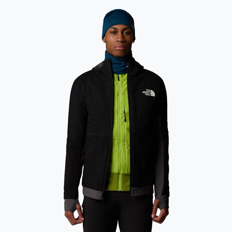 Мъжко хибридно яке The North Face Binntal Hybrid Ventrix Hoodie black/black/ant 4