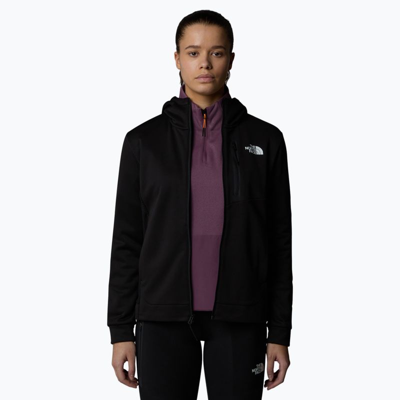 Дамски суитшърт The North Face Mountain Athletics FZ Fleece black 4