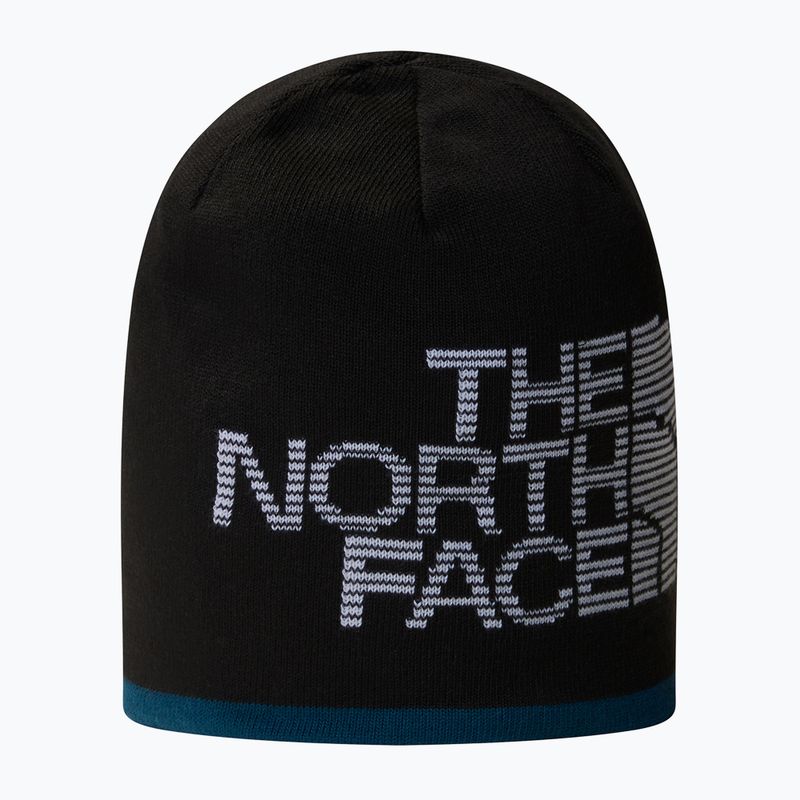 Мъжка зимна шапка The North Face Reversible Highline midnight petrol/black 2