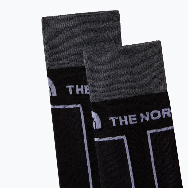 Мъжки чорапи за ски The North Face Resort Ski black/monument grey 2