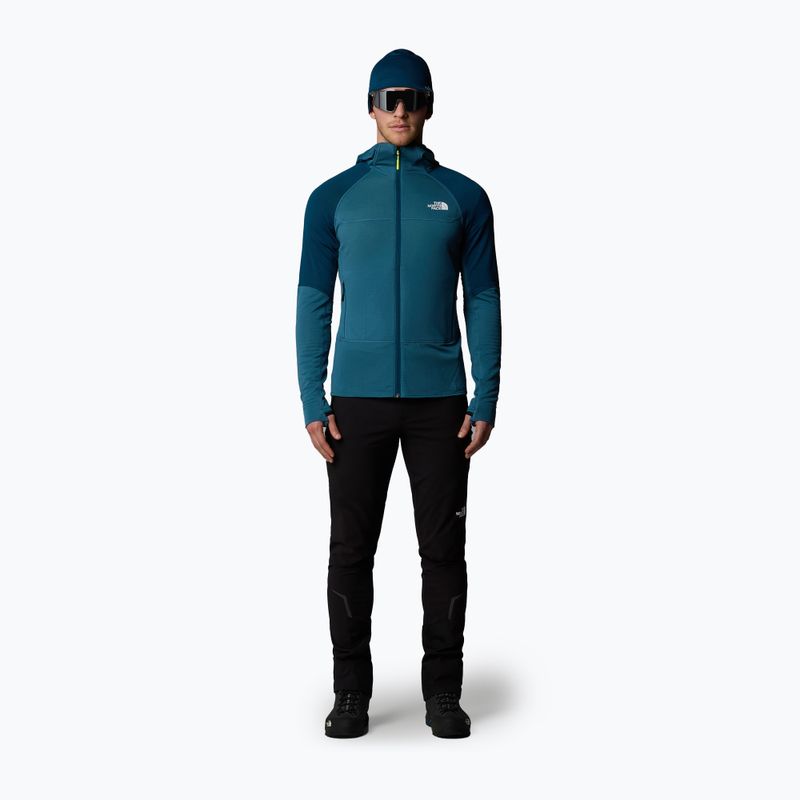 Мъжки суитшърт The North Face Bolt Polartec Hoodie mallard blue/ midnight petrol 2