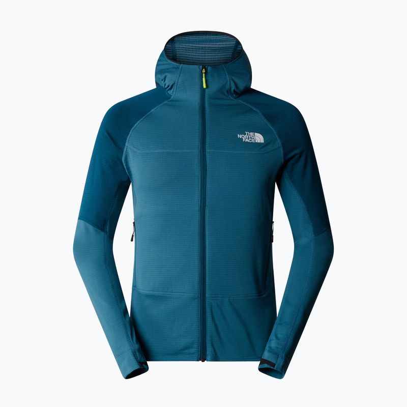 Мъжки суитшърт The North Face Bolt Polartec Hoodie mallard blue/ midnight petrol 5