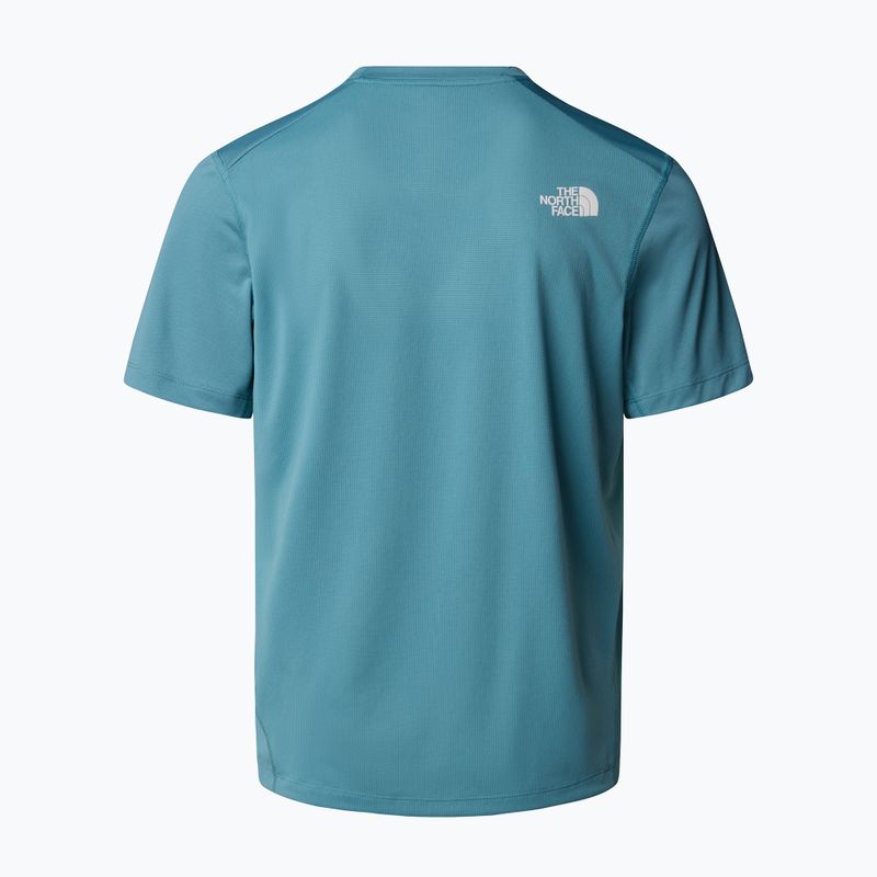 Мъжка тениска за бягане The North Face Lightbright Tee algae blue 2