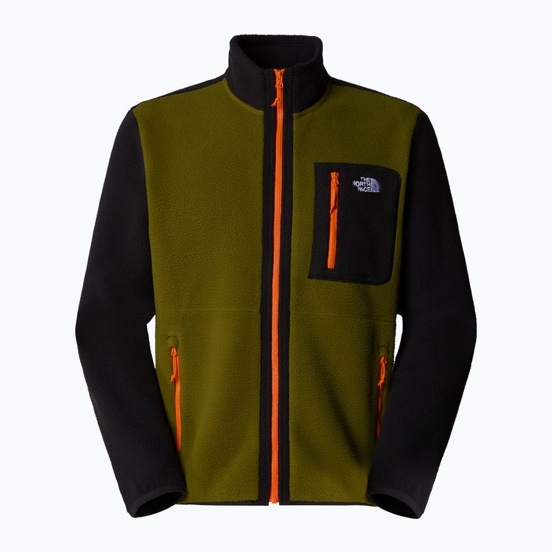 Мъжки суитшърт The North Face Yumiori Full Zip forest olive/ black 5