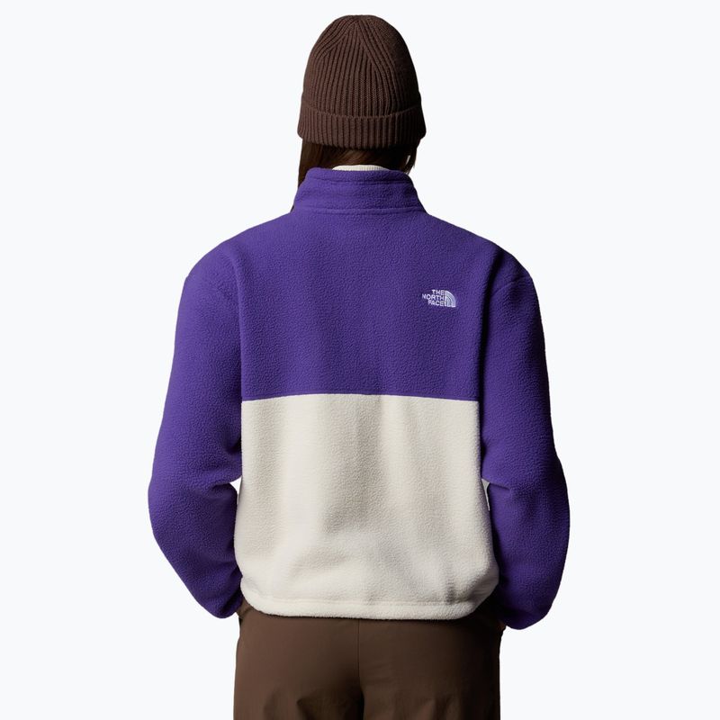 Дамски суитшърт The North Face Yumiori 1/4 Zip white dune/peak purple 2