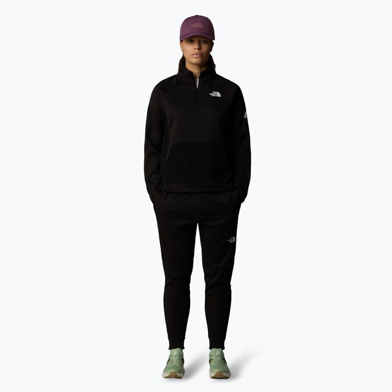 Дамски суитшърт The North Face Mountain Athletics Fleece 1/4 Zip black 2