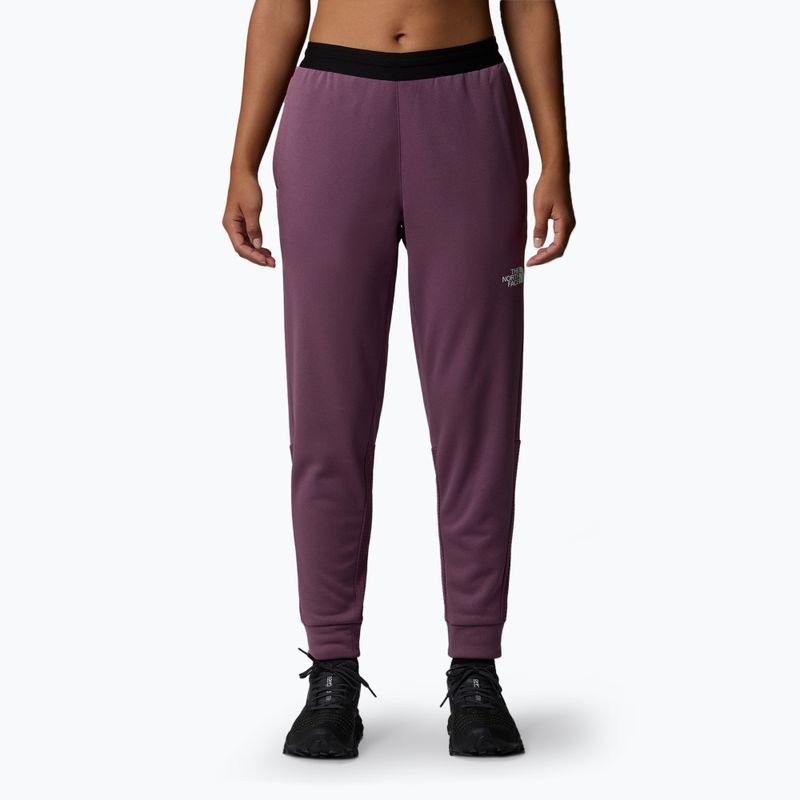 Дамски панталони The North Face Mountain Athletics Fleece midnight mauve