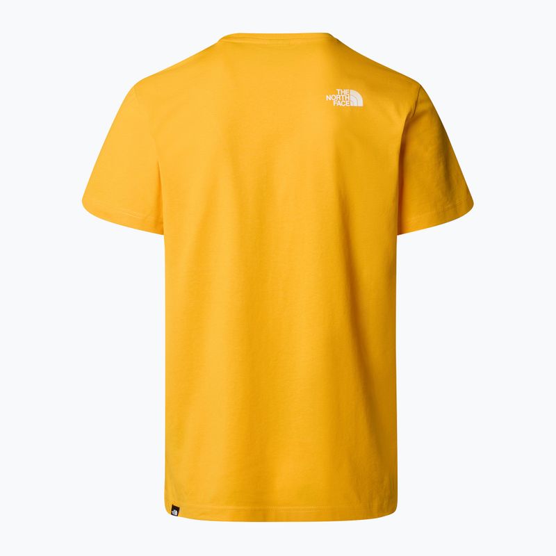 Мъжка тениска The North Face Simple Dome summit gold 5