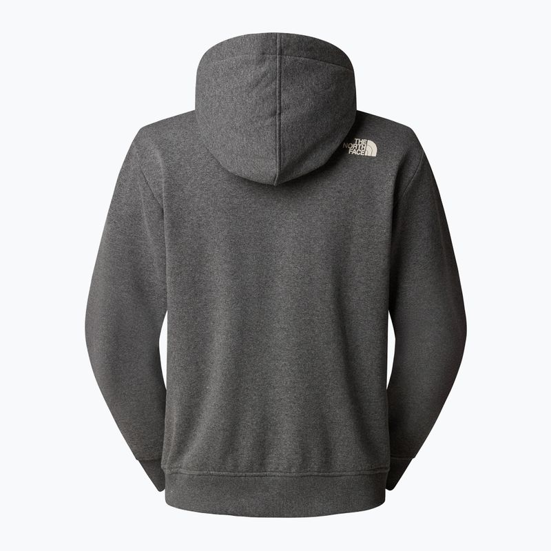 Мъжка тениска The North Face Varsity Graphic medium grey heather 5