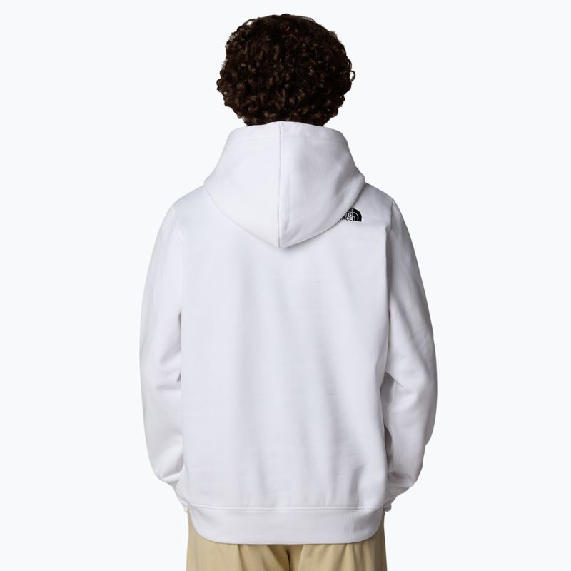 Мъжки суитшърт The North Face Drew Peak Pullover Hoodie white/black 3