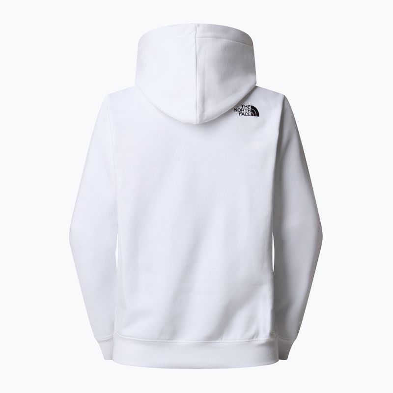 Мъжки суитшърт The North Face Drew Peak Pullover Hoodie white/black 5