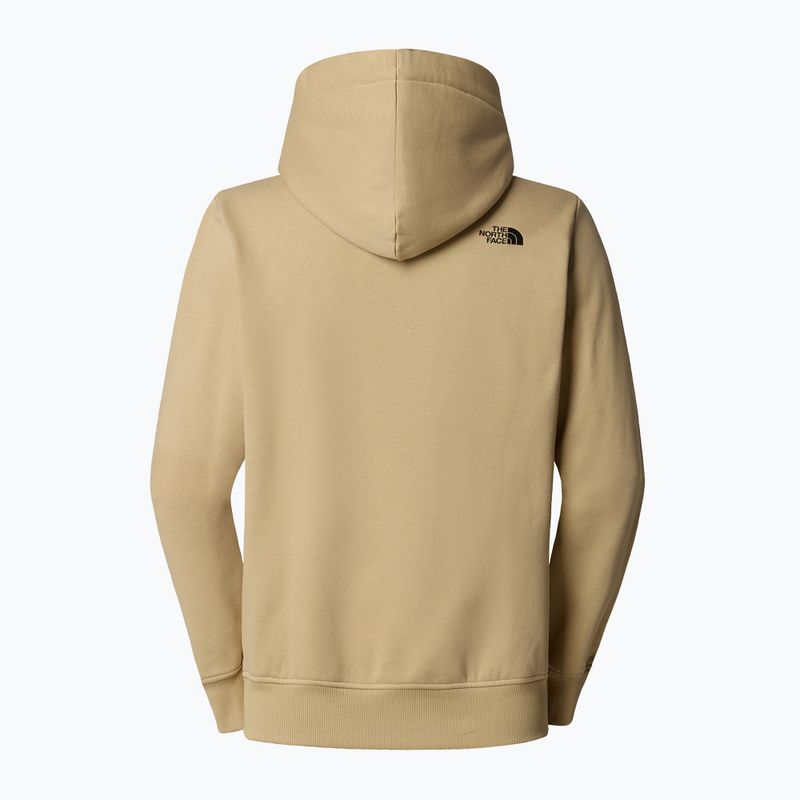 Мъжки суитшърт The North Face Drew Peak Pullover Hoodie khaki stone 5