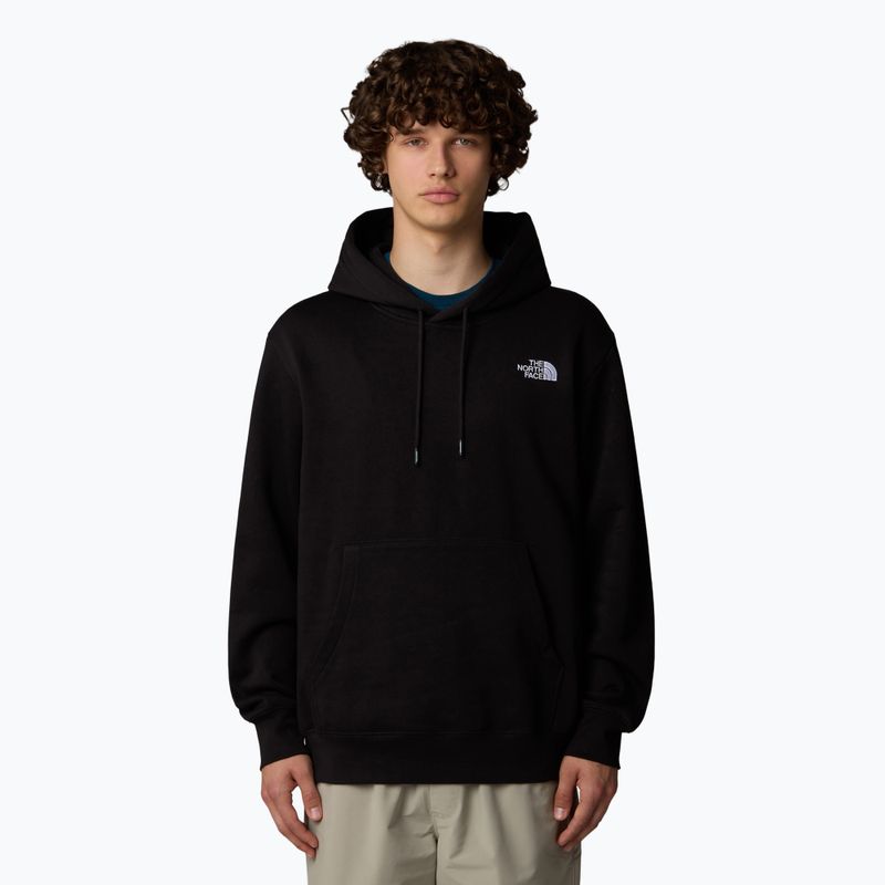 Мъжки суитшърт The North Face Essential Relaxed Hoodie black