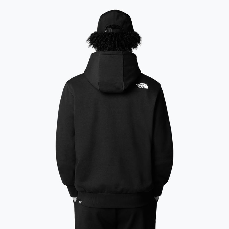 Мъжки суитшърт The North Face Fine Hoodie black 3
