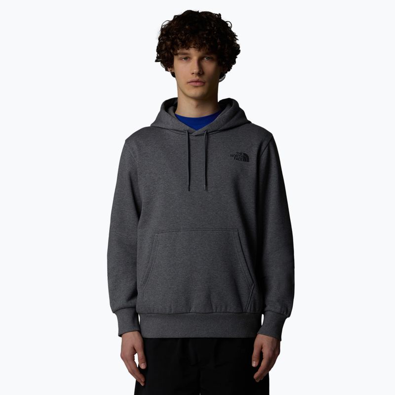 Мъжки суитшърт The North Face Simple Dome Hoodie medium grey heather