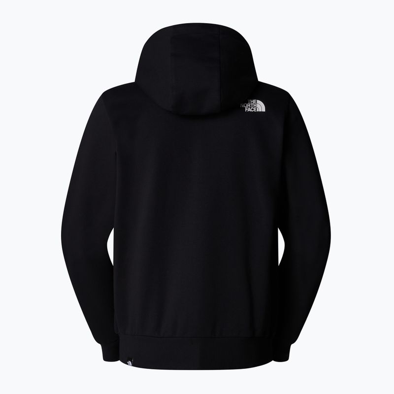 Мъжки суитшърт The North Face Simple Dome Full Zip Hoodie black 6