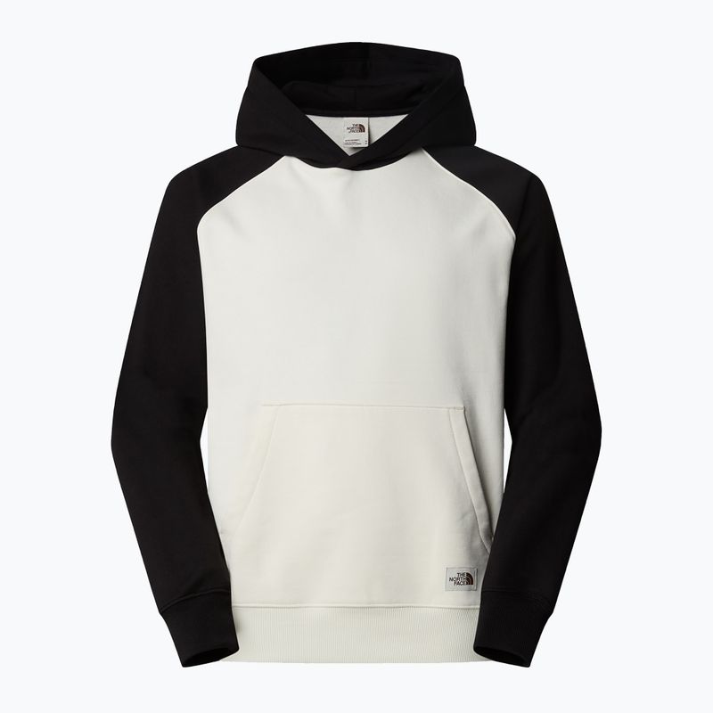 Мъжки суитшърт The North Face Heritage Hoodie white dune/ black 4