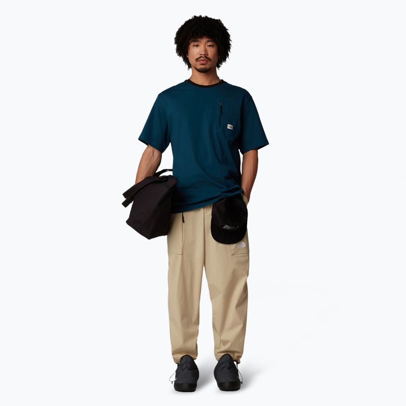 Мъжка тениска The North Face Heritage Pocket Tee midnight petrol 2