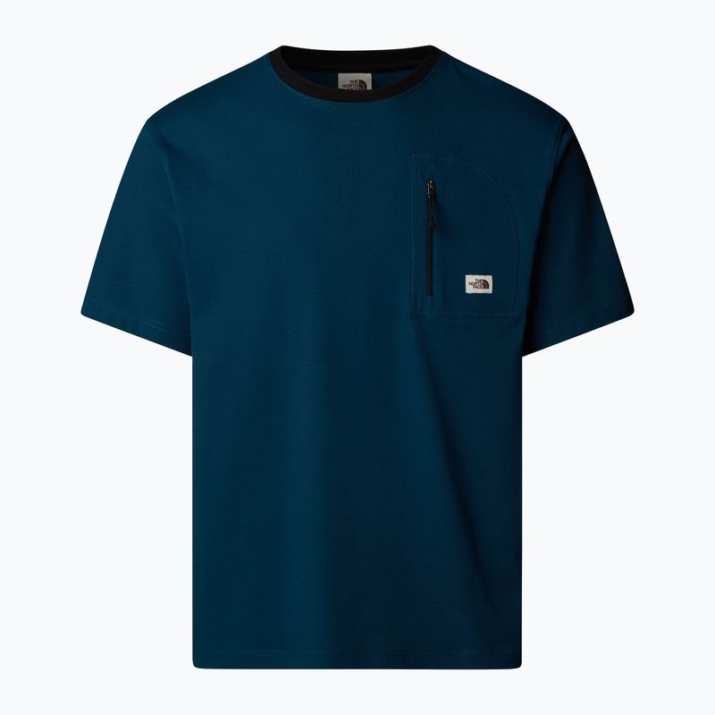 Мъжка тениска The North Face Heritage Pocket Tee midnight petrol 4