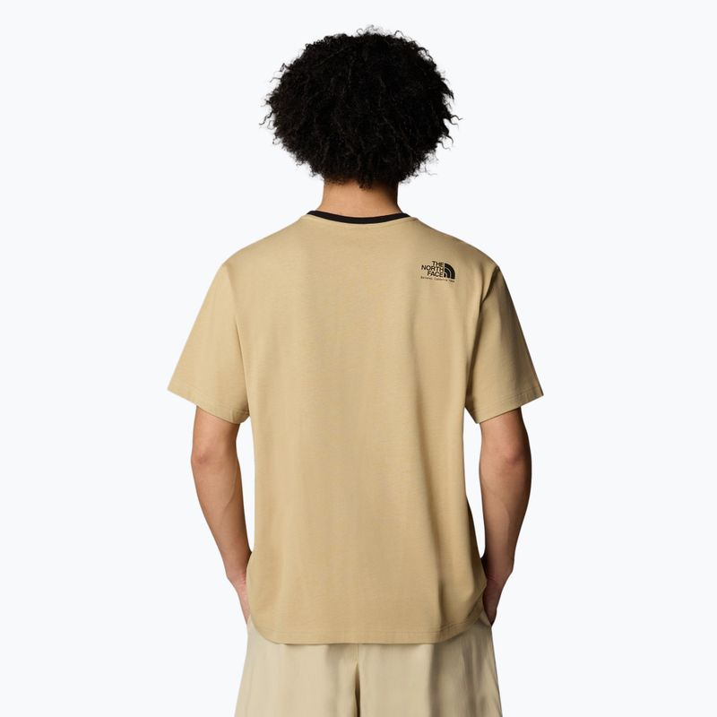 Мъжка тениска The North Face Heritage Pocket Tee khaki stone 3