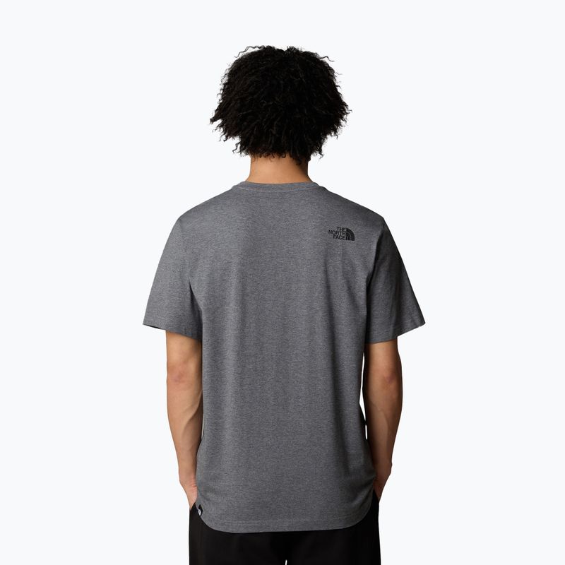 Мъжка тениска The North Face Easy t-shirt tnf medium grey heather 3