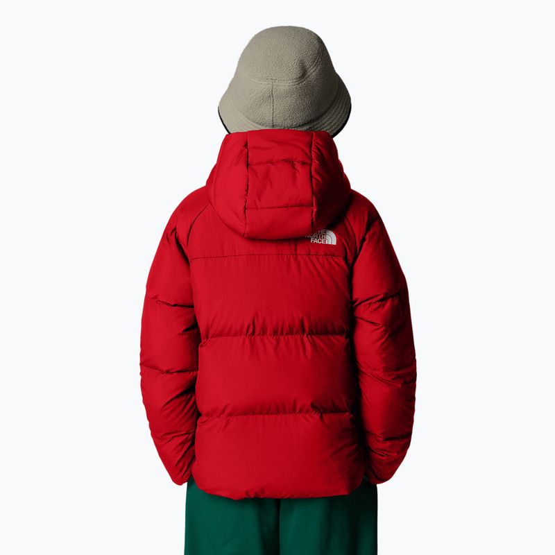 Детско пухено яке The North Face North Down Hooded red 3