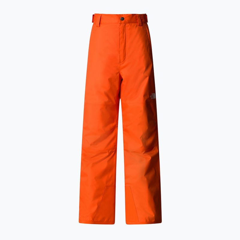 Детски ски панталони The North Face Freedom Insulated orange 4