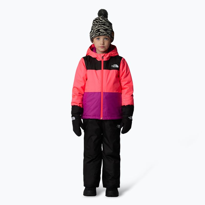 Детско ски яке The North Face Kid Freedom Insulated radiant poppy 2