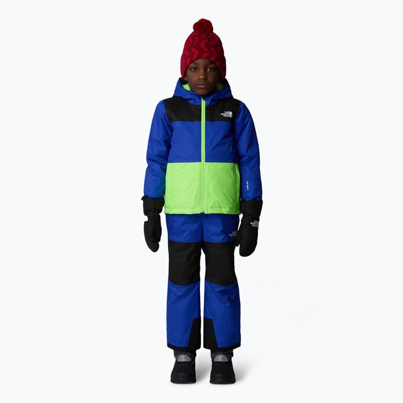 Детски ски панталон The North Face Kid Freedom Insulated Bib син 3