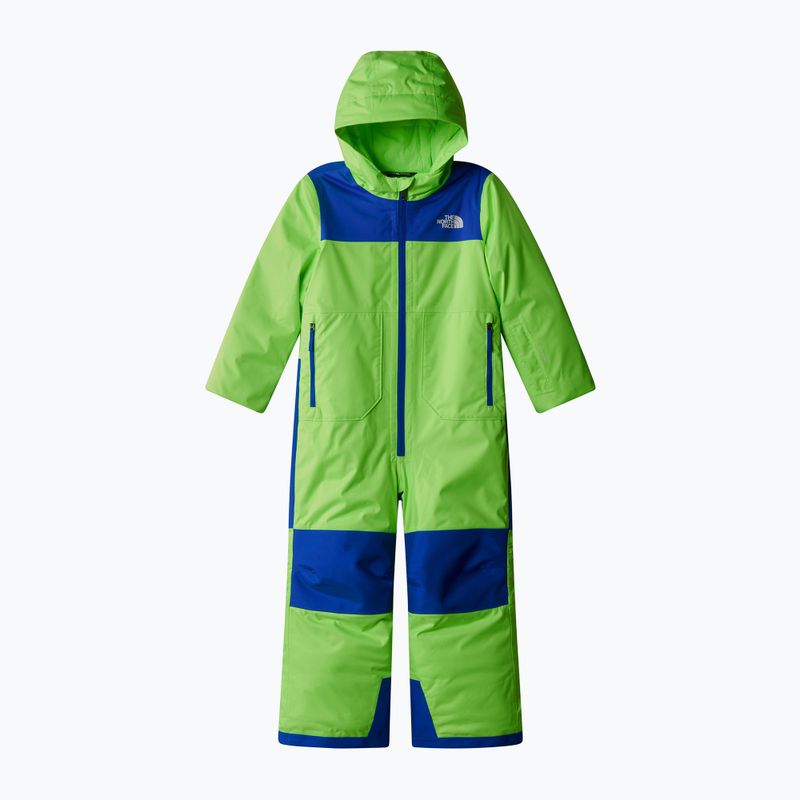 Детски ски гащеризон The North Face Kid Freedom safety green 3