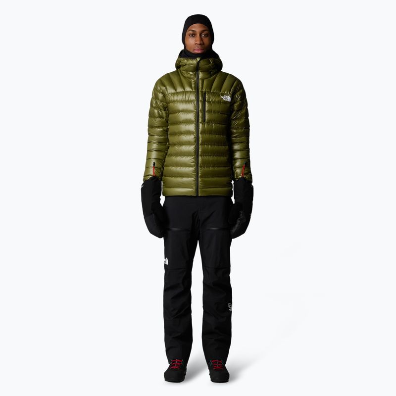 Мъжко пухено яке The North Face Summit Breithorn Hoodie forest olive 2