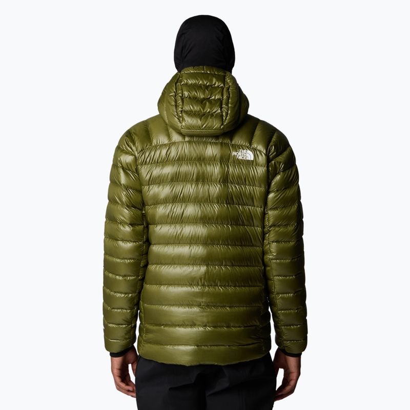 Мъжко пухено яке The North Face Summit Breithorn Hoodie forest olive 3