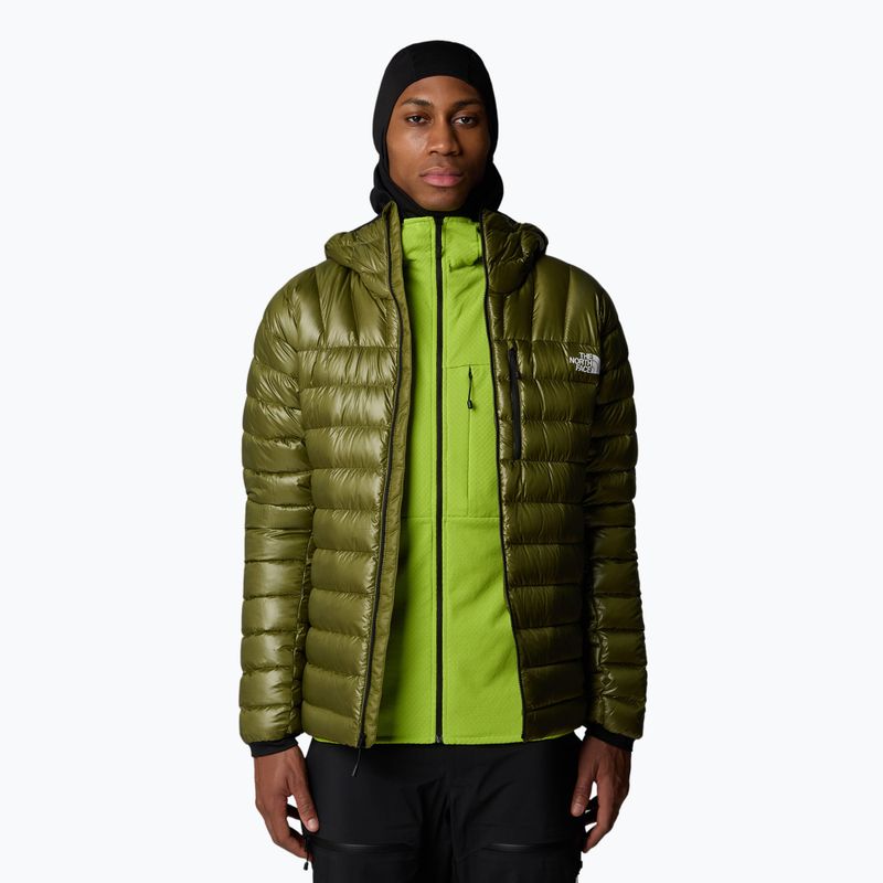 Мъжко пухено яке The North Face Summit Breithorn Hoodie forest olive 4