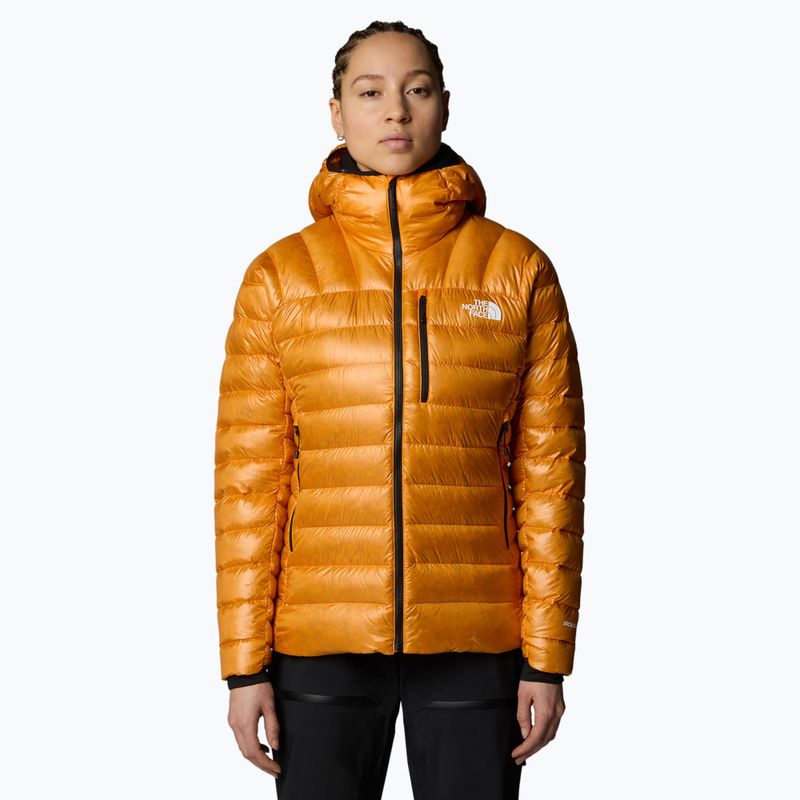 Дамско пухено яке The North Face Summit Breithorn Hoodie apricot glaze