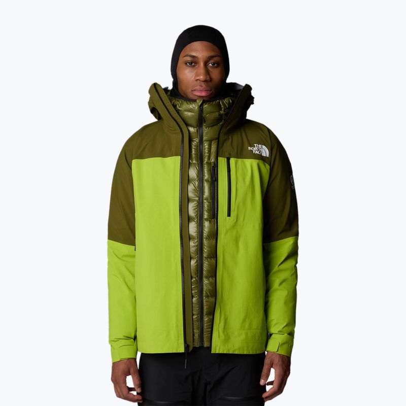Мъжко яке за дъжд The North Face Summit Torre Egger Futurelight meadow grass/forest olive