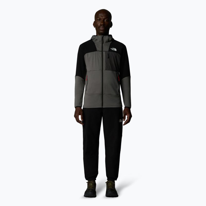 Мъжки суитшърт The North Face Stormgap Powergrid smoked pearl/ black 2