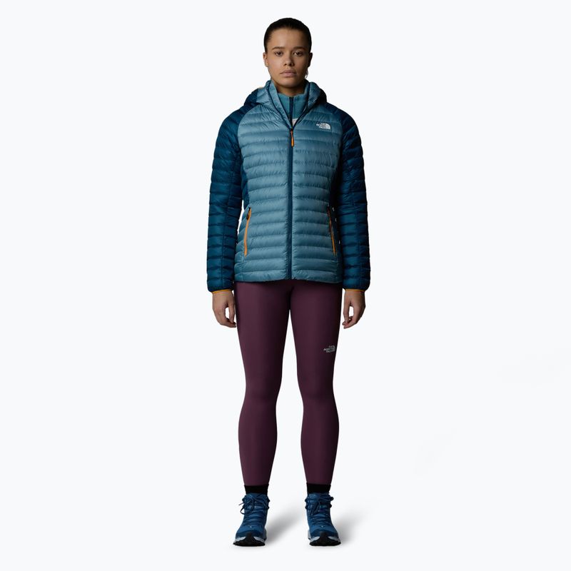 Дамско пухено яке The North Face Bettaforca Lt Down Hoodie algae blue/midnight petrol 2