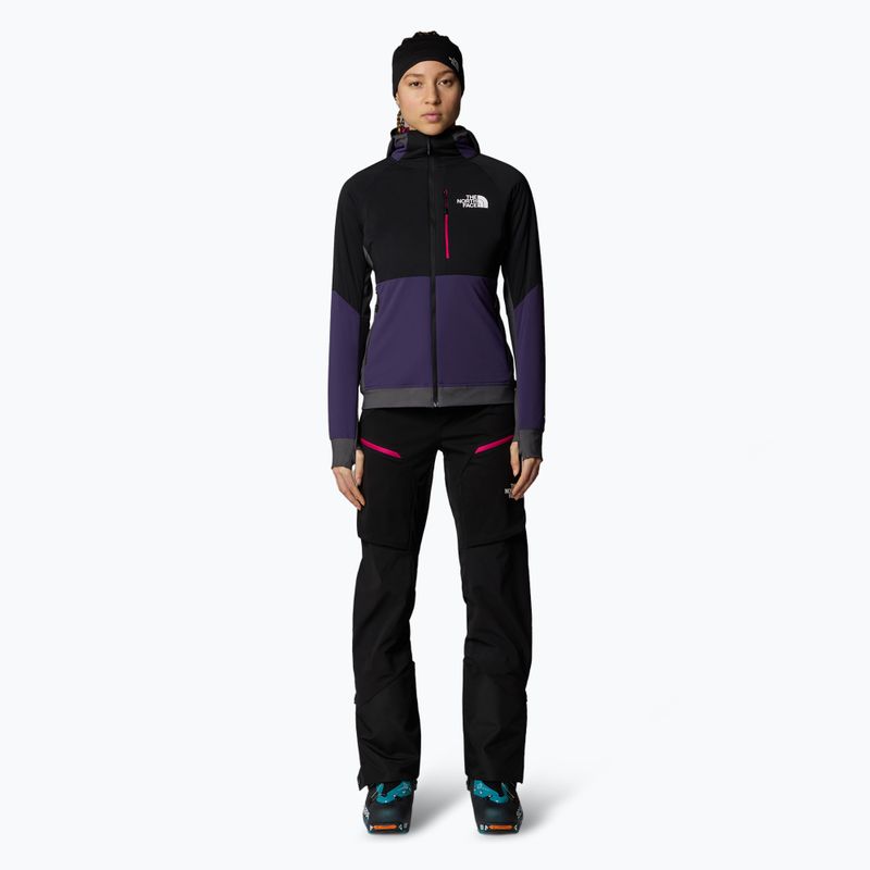 Хибридно яке за жени The North Face Binntal Hybrid Ventrix Hoodie eternal purple/black 2